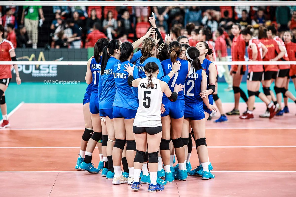 Philippines failed to get a podium finish after getting defeated by Indonesia in 5 sets. 

Set 1: PHI 20 - 25 IND
Set 2:        26 - 24
Set 3:        15 - 25
Set 4:        25 - 20
Set 5:        14 - 16
We are still proud of you ladies 🇵🇭
#WeWinAsOne #SamaSamaSaSEAGames