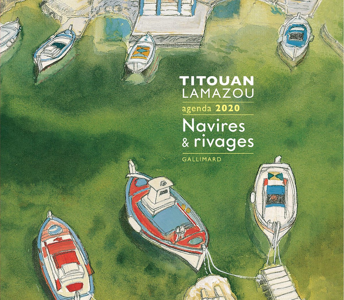 📚 Aujourd'hui, @ThalassaOff  vous propose de gagner 
1 agenda 2020 Titouan Lamazou : Navires et rivages 🗓️ (X4 en jeu) 🧿Pour participer :
🌊 Suivez @ThalassaOff 
🌊 RT ce tweet 
👁️ Tirage au sort le mardi 10 décembre 🙂
 #Concours #Jeu  #Thalassa avec les éditions <a href="/Gallimard/">Gallimard</a>.