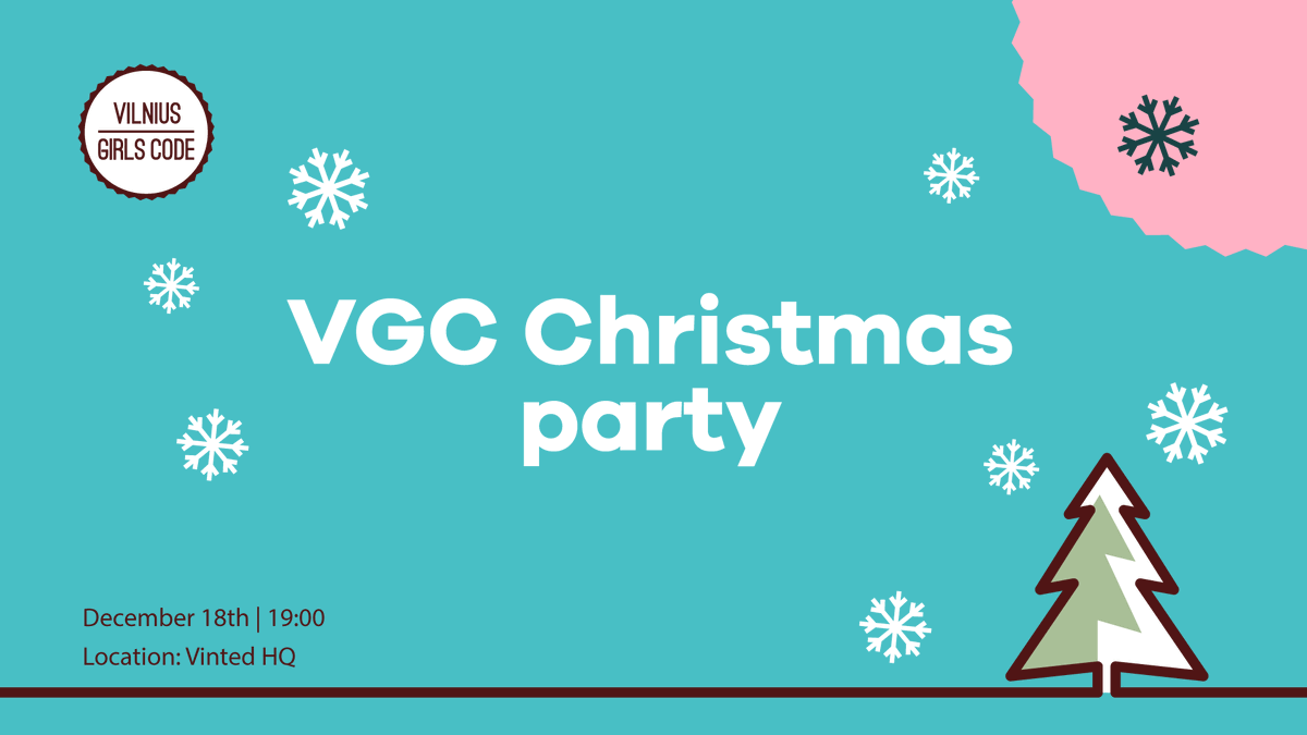 Goodness gracious, is it December already??? Gifts should be packed, relatives should be called, friends should be seen! And... just a bit of attention for the VGC Christmas Party. :) As usual, lots of positive emotions, Christmas challenges and... you as our dear participant. :)