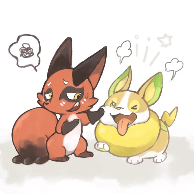 口うるさいワンパチにタジタジなクスネ #ポケモン剣盾 