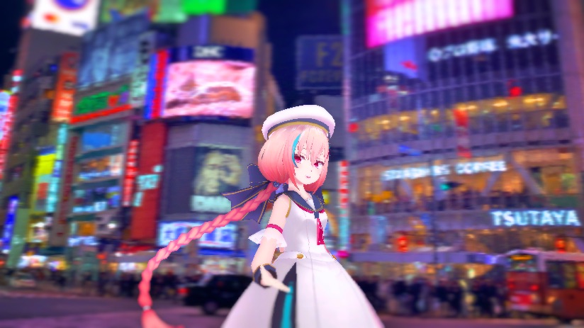 今回の #Vケット4 のテーマ、みなさん覚えていますか？

テーマは【パラリアルワールド】です。

物理世界とバーチャル世界を並行に存在し、人々が世界を行き来しながら生きていく並行現実世界。

ここは現実の渋谷でしょうか？
それとも……？

v-market.work
#vket #Vケット