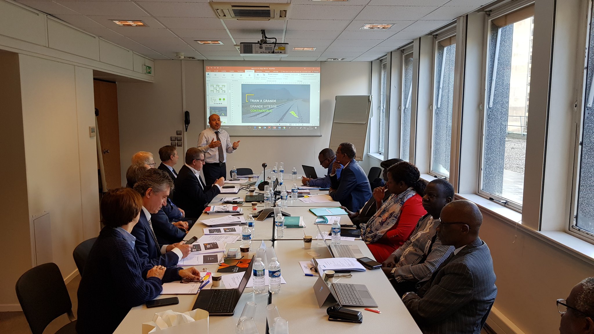 Uic Railways Rail Event 16th Regional Assembly Africa Growing Mobility Factors 19 Achievements Competitiveness And Traffic Africa Integrated High Speed Rail Network Project Oncfgroup Chair Sopafer Setrag Ga Sitarail