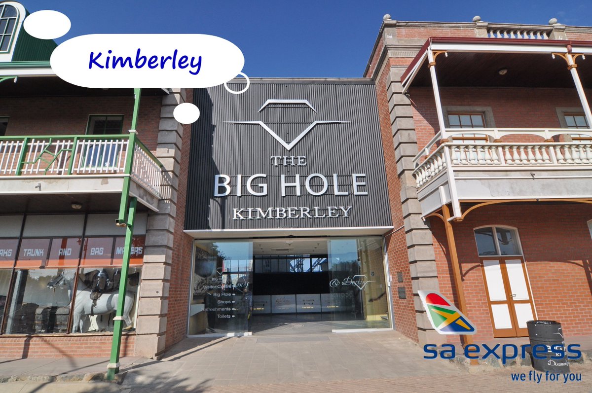 flySAExpress's tweet image. Did you know that Kimberley was the 1st city in the Southern Hemisphere to get street lights?, read more about this charming city here: bit.ly/38jUGjf #SAExpress #Weflyforyou