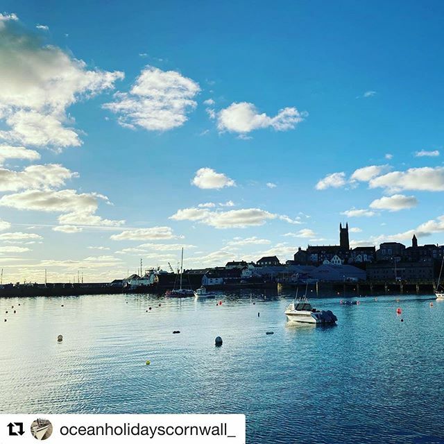 Repost @oceanholidayscornwall_
🌊
Good morning from a lovely sunny PZ. There’s a little heat in the sun today and it’s all set to be magnificent.
🌊
The gorgeous Mount View Holiday home is in walking distance to this view and is already basking in the … ift.tt/2P28A26