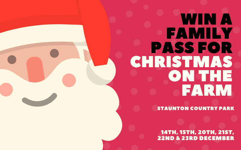 Competition time! 🎅

How would you like to win a family pass to our Christmas on the Farm event?

Follow the link below for your chance to win.

Competition closes on Tuesday night so be sure to not miss out!

bit.ly/2PimQ5z

#competition #giveaway