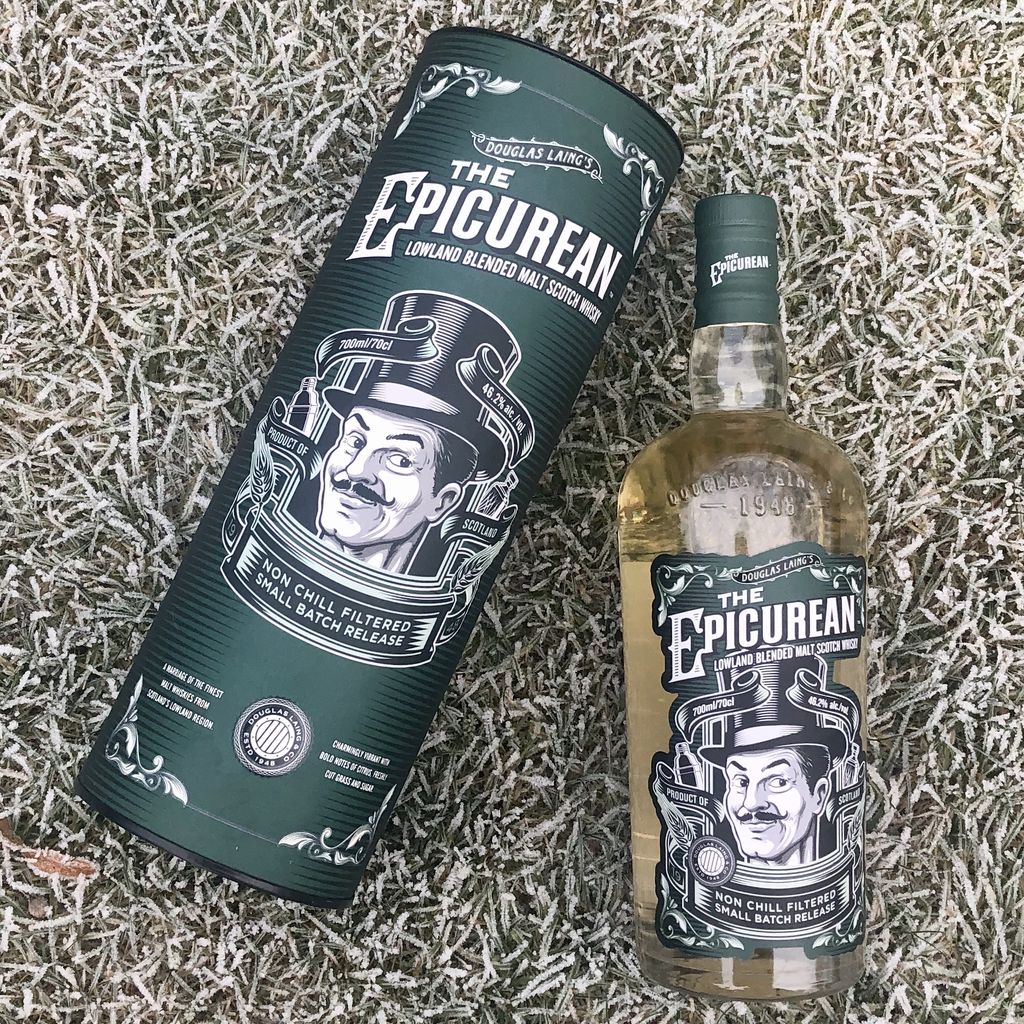 Chilly winter days require warming drams... our #Eoicurean is matured in a combination of #Sherry and #Bourbon barrels which makes for a remarkable combination of spices, barley and citrus zest ❄️🥃 #Whisky