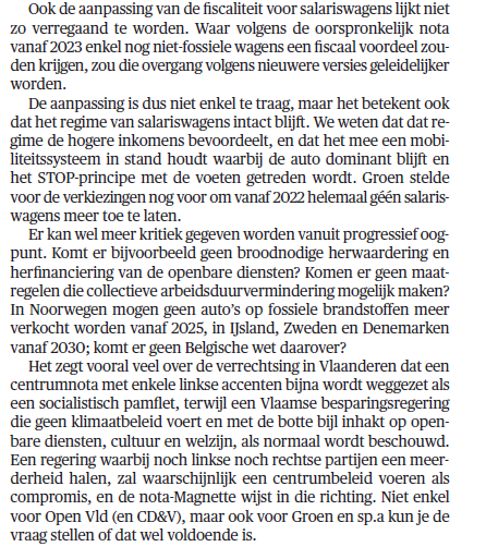 DenktankMinerva's tweet image. Kernlid @SachaDierckx vandaag in @demorgen: "Is de nota-#Magnette wel voldoende progressief voor Groen en sp.a?"  demorgen.be/meningen/ondan…