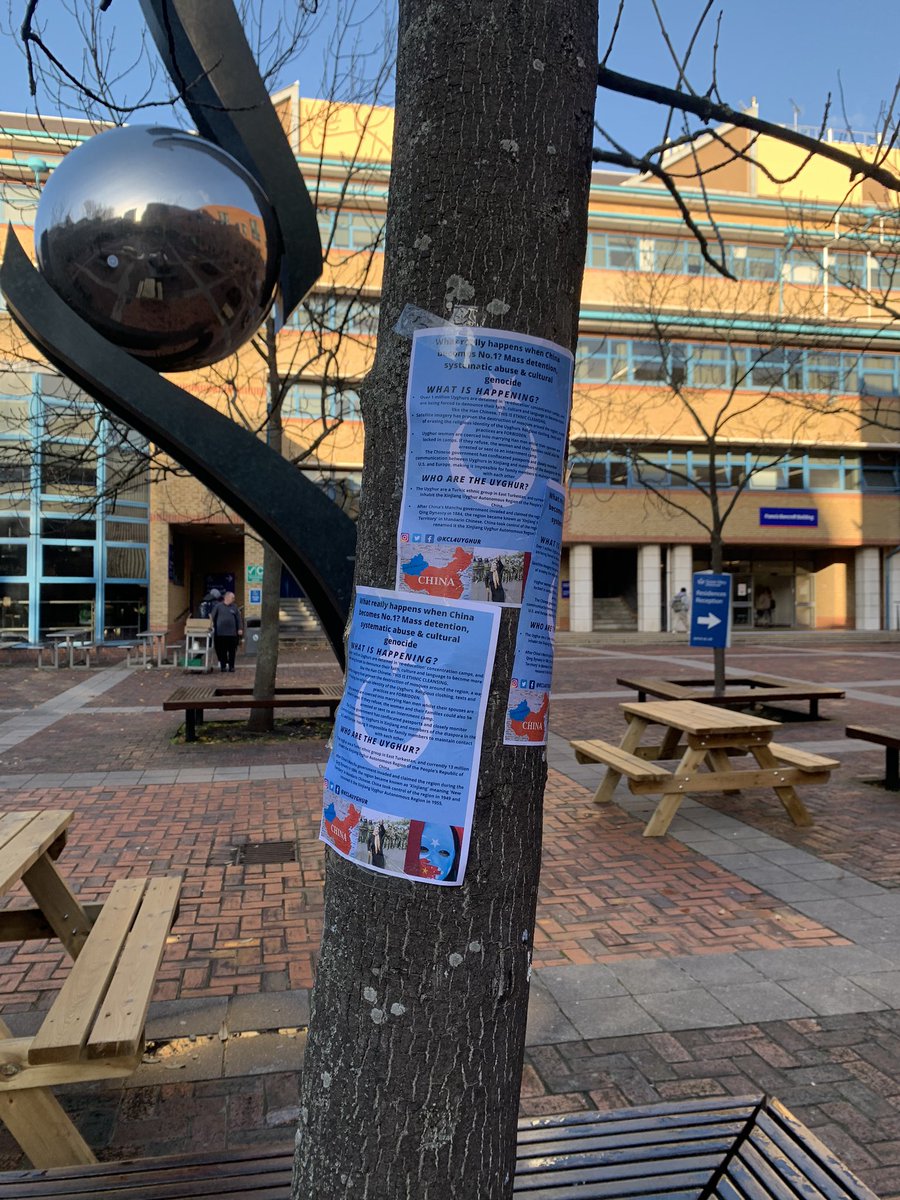 kcl4uyghur's tweet photo. We’re in the library square selling cakes and savoury goodies until 4 pm TODAY! All proceeds go to Uyghur families in Turkey, come down 🤝🤝🤝 https://t.co/qIo9cr2yQ6