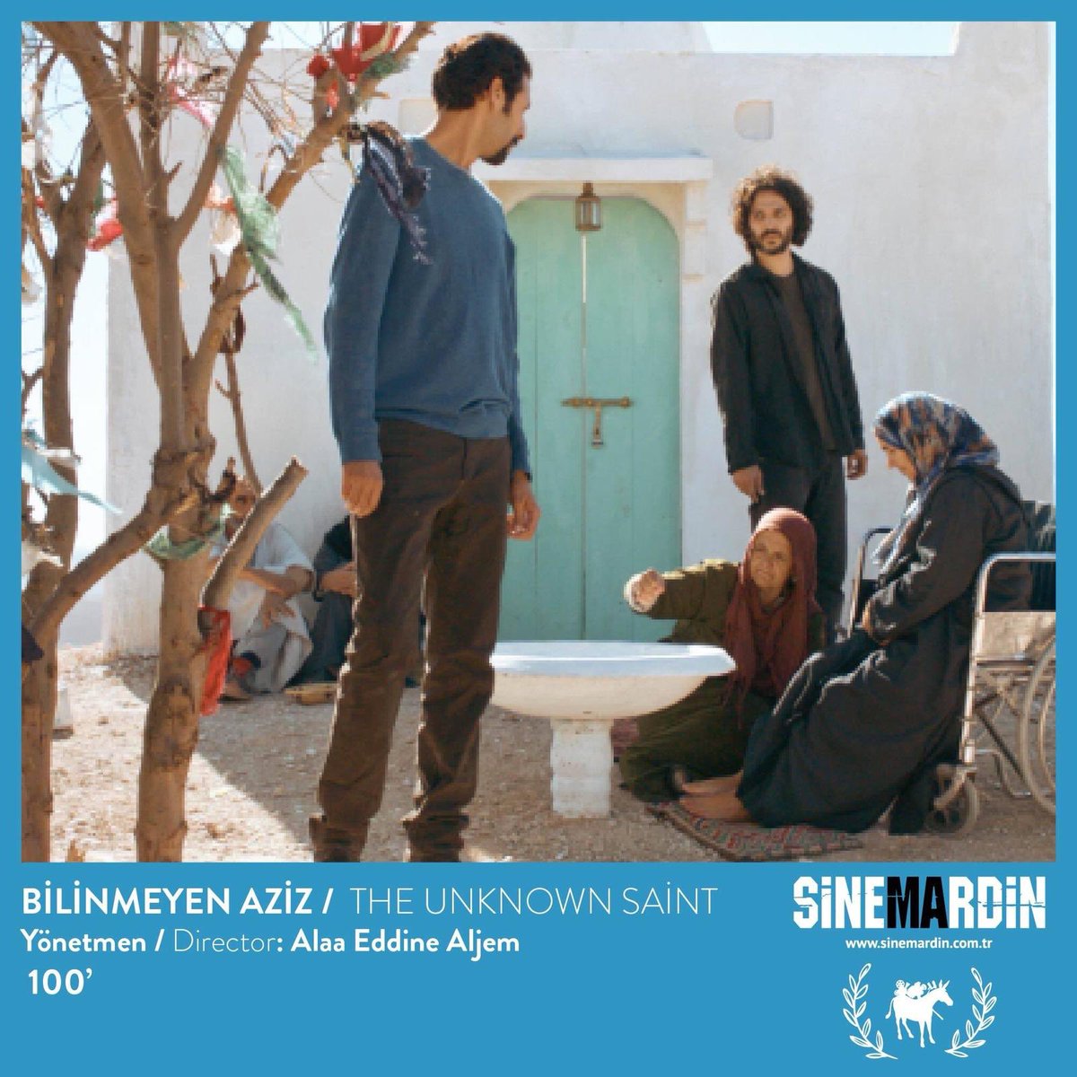Alaa Eddine Aljem’in ilk uzun metrajlı filmi Bilinmeyen Aziz 13. SineMardin Film Festivali kapsamında Cinemaximum Sineması Salon 2’de 17:00 seansında gösterimde.