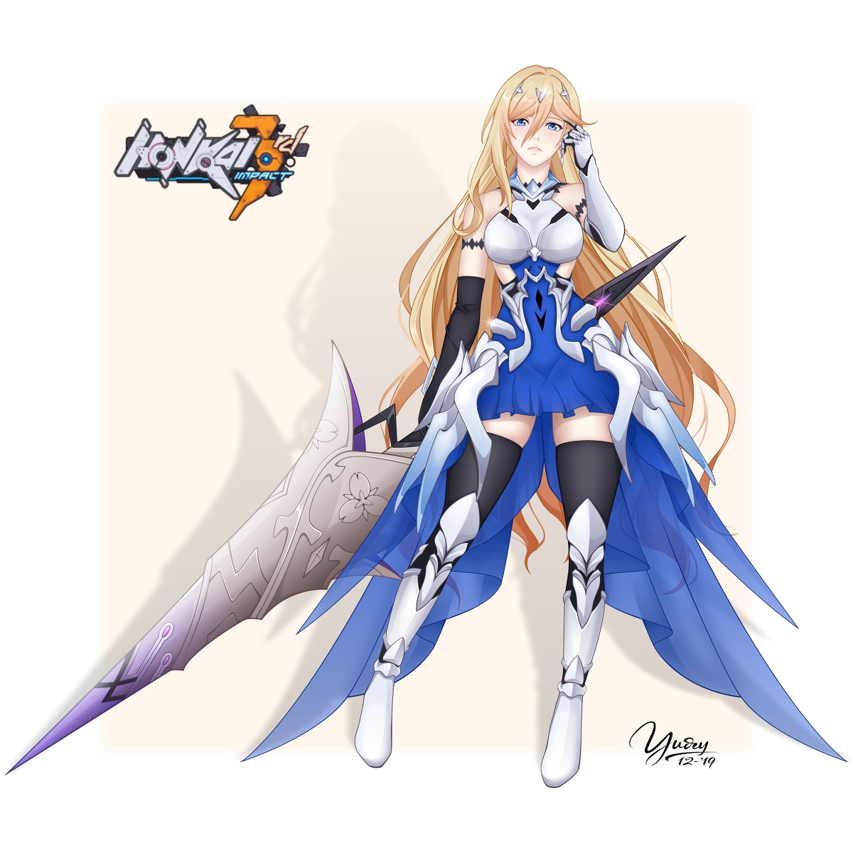 Durandal #崩坏3rd #崩壊3rd #崩坏3 #durandal #bianca #honkai pixiv.net/artworks/78217…