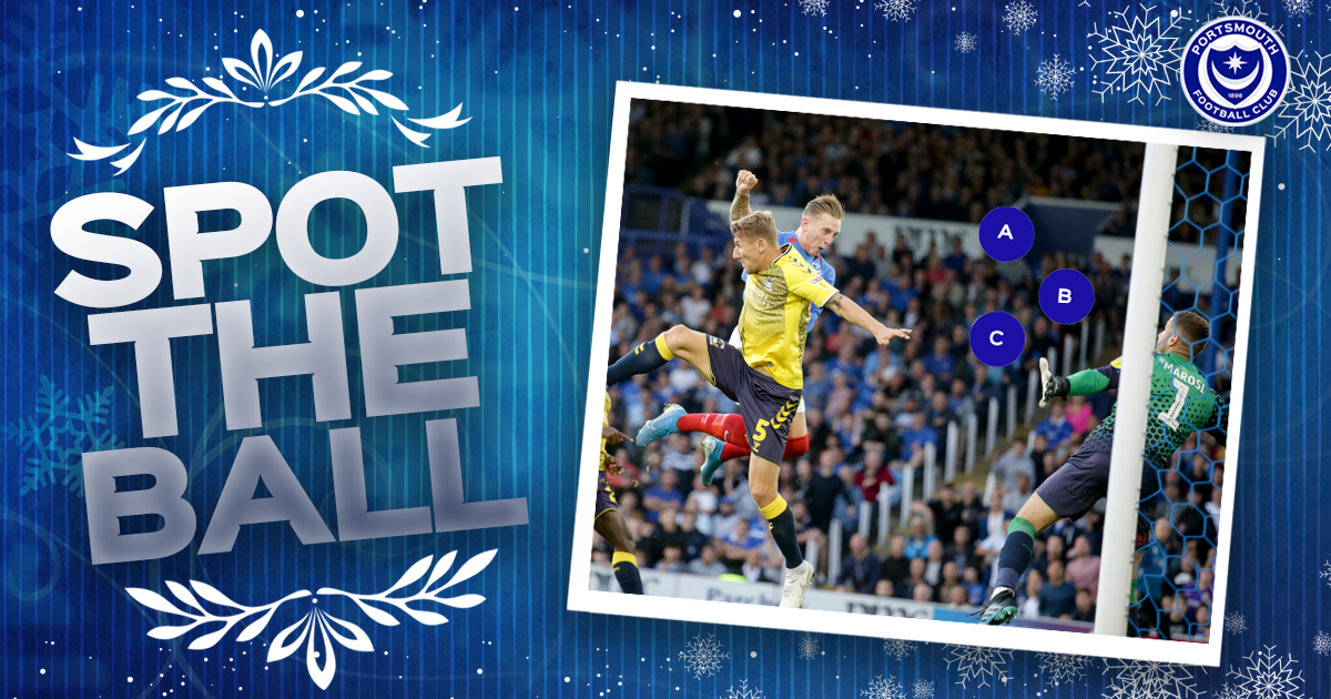 ⚽️ The challenge so nice, we're doing it twice 😉

Have another go at 'Spot the Ball' for the chance of winning a pair of Vitality T20 Blast passports from <a href="/hantscricket/">Hampshire Cricket</a> 👉 bit.ly/2scGOXO

#Pompey
