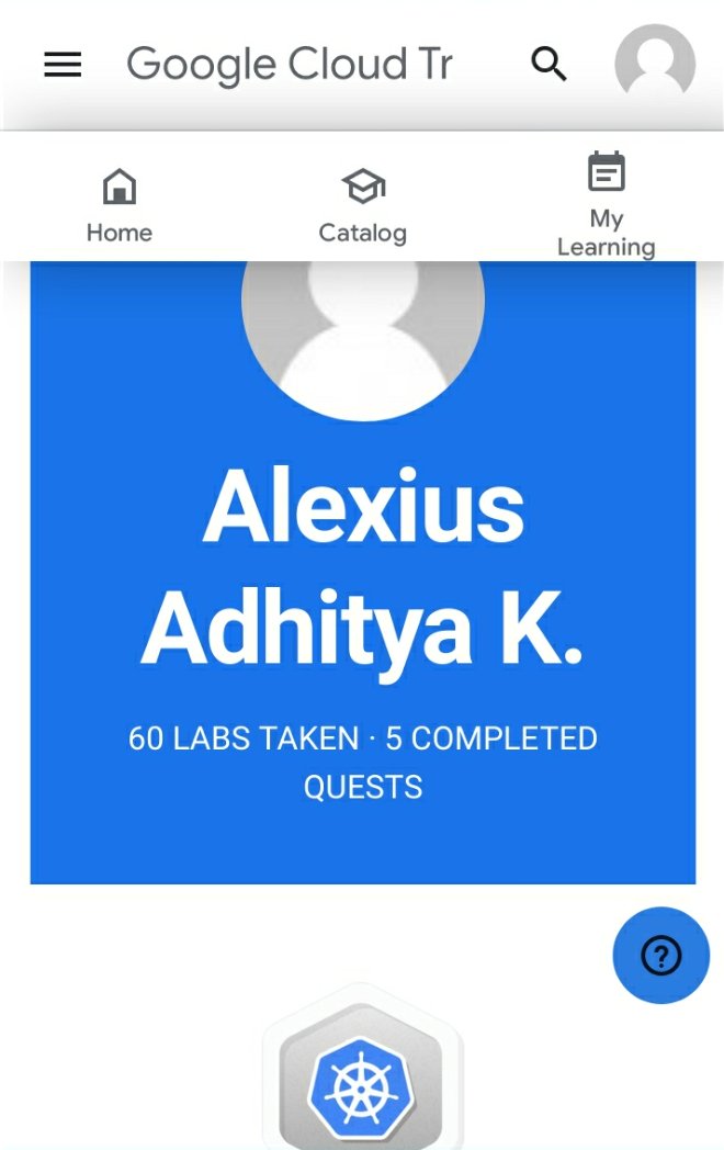 AlexiusAdhityaK's tweet photo. On my way to #JuaraGCP by @googledevsid https://t.co/qQ3y9qWE6K