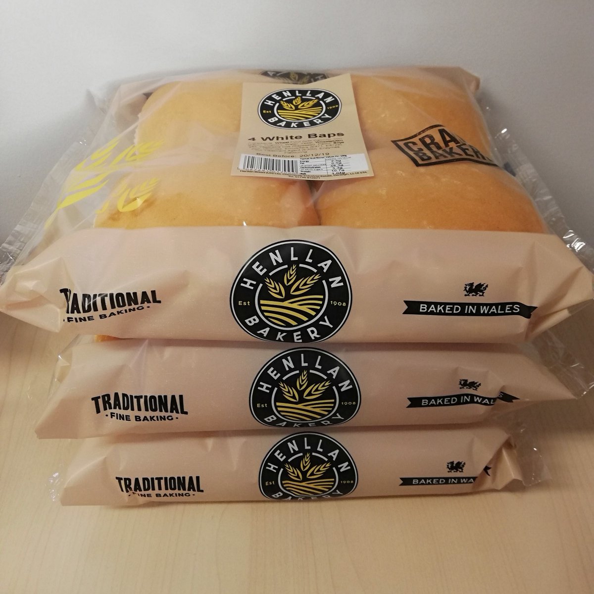 HenllanBakery's tweet photo. As of tomorrow, look out for our new packaging in stores!  
#NorthWales #MidWales #SouthWales #NorthWest #Wirral #Bread #Baps #Cake #CraftBread #Bakery #HenllanBakery https://t.co/WeRjDm4LPc