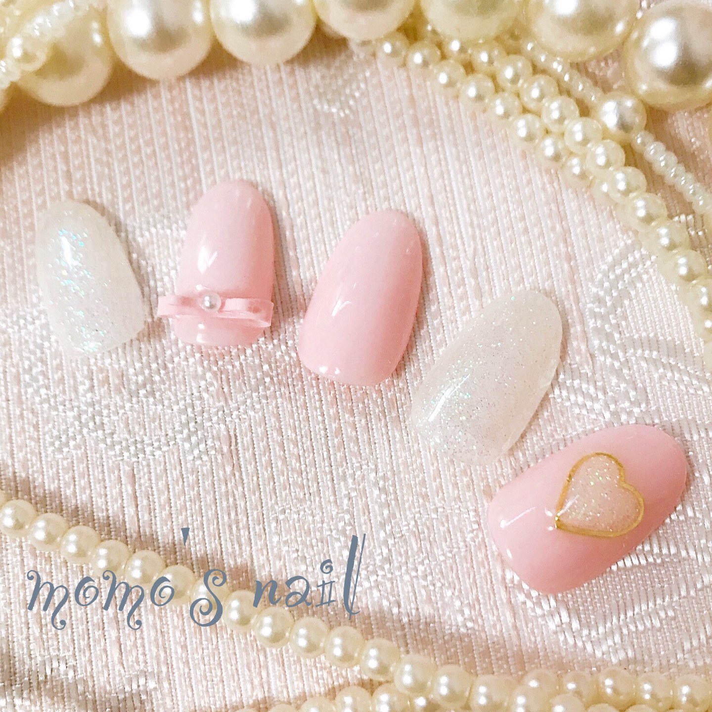 桃 ネイル Momonails1 Twitter