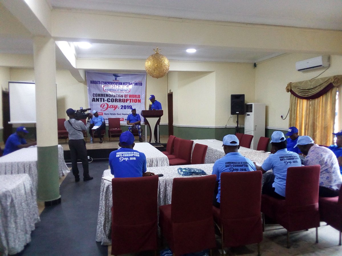“Corruption is a cancer, a cancer that eats away at a citizen’s faith in democracy, diminishes the instinct for innovation and creativity.” Ifiok Umoren#SayNoToCorruption #UnitedAgainstCorruption #AOMG