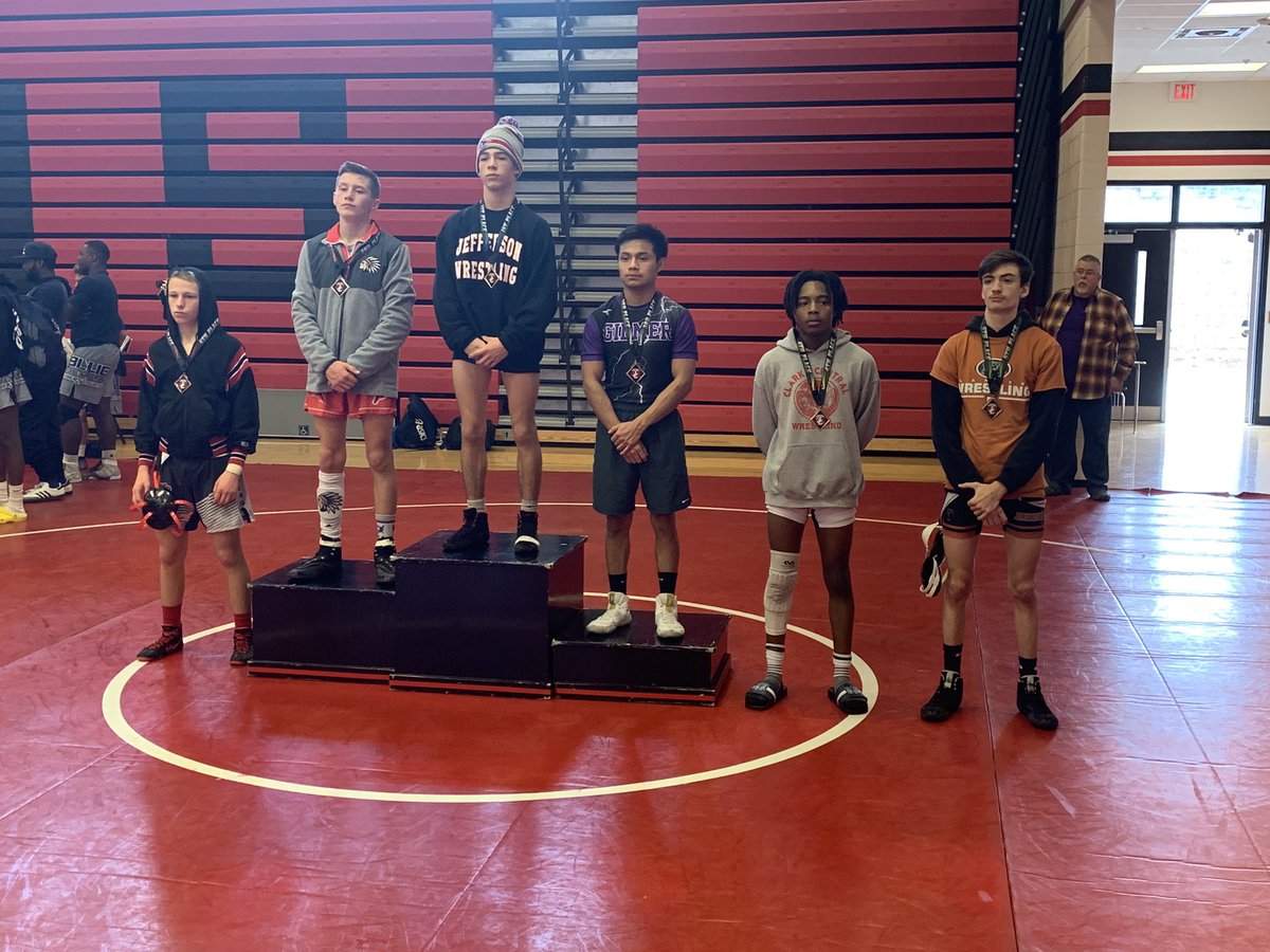 gladiatorwrestl's tweet photo. Congratulations to Javin Bennett and Cooper Allen on taking 4th in their weight classes this weekend at the panther #ironsharpensiron https://t.co/5QqixCzJrq