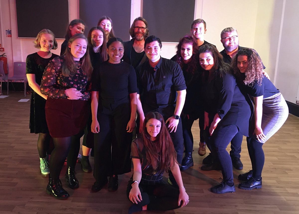 Edlyle's tweet photo. ESPA Xmas Revue. Happy Days 🙏🏻💙🎅🏻X. Love these people X https://t.co/ogpkLoWQpT