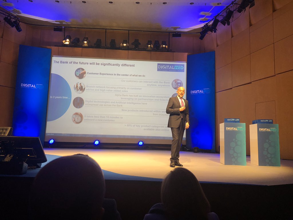 NiklasPalaghias's tweet photo. Excited about #Digitalised2019 #Awards by @Alpha_Bank #finquest @quadible https://t.co/PKB4rELuP7