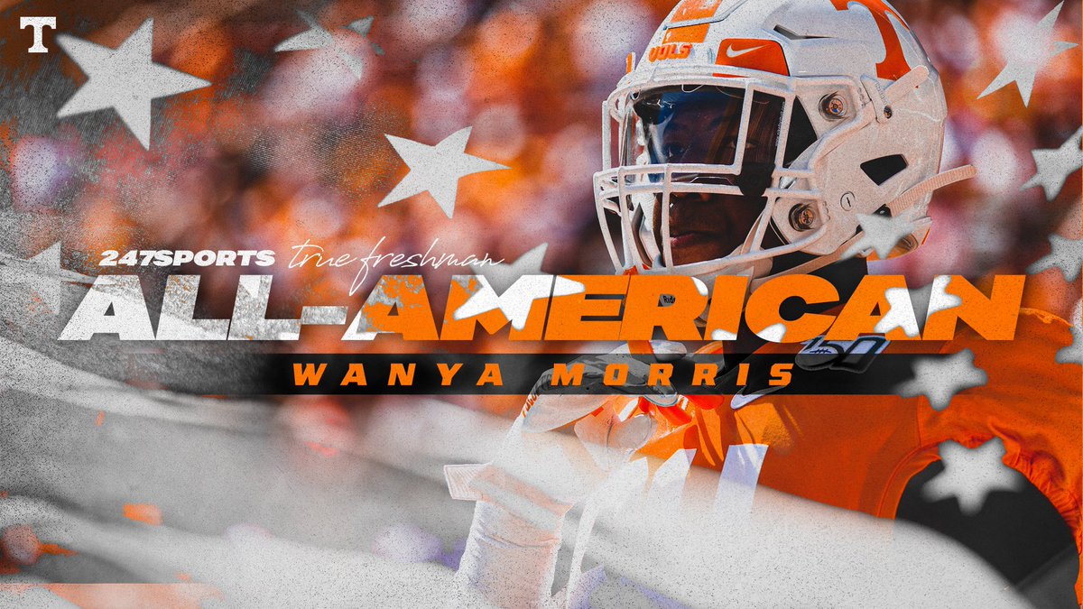 🍊🇺🇸🏈 Congrats to Henry and Wanya on being named 2019 247Sports True Freshman All-Americans! #PoweredByTheT