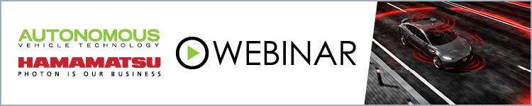HamamatsuPhoton's tweet photo. If you are interested in solid state #LiDAR, don’t forget to register for our FREE webinar “From Mechanical to #SolidStateLiDAR”on Wed. Dec. 11th at 2 PM EST / 11 AM PST, speaker Slawomir Piatek. Learn more and register now @ https://t.co/FF7nFWDDjf
#AutonomousVehicles https://t.co/KltHb0MxDr