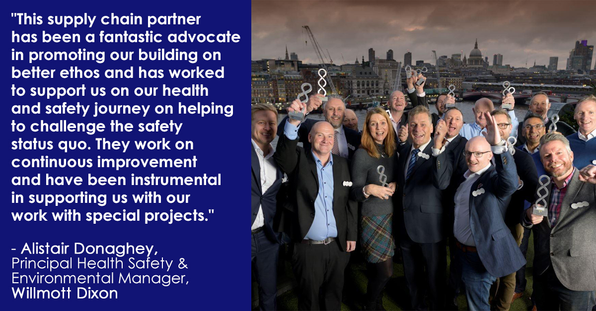Oasis_Welfare's tweet photo. We are extremely proud to have won the Health & Safety Award @WillmottDixon 's 'Powered by the Best Awards'. Well done everyone! Here's what they said about usโฆ
#safety #willmottdixon #poweredbythebest #advante #oasiswelfare #innovation #sustainability #construction https://t.co/eY3pCJiDhy