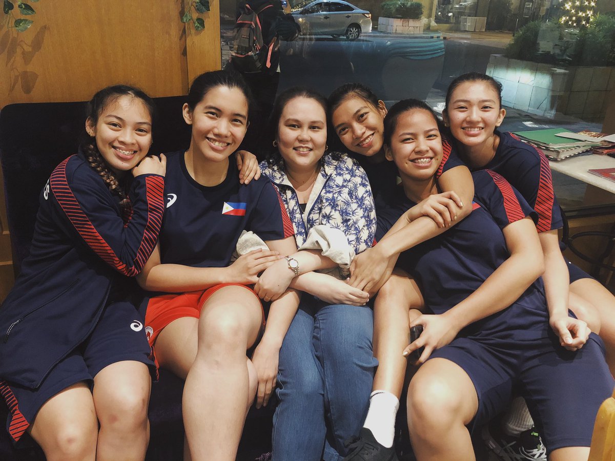 It may not have been the podium finish that we wanted, but I still am very grateful, so proud and extremely blessed to have a sisterhood with you girls who are all heart in representing our country.🇵🇭 LOVE YOU LY, JIA, MADS, DAWN, EYA!!!!! ❤️💙💛 #WeWinAsOne #MomagerDuties