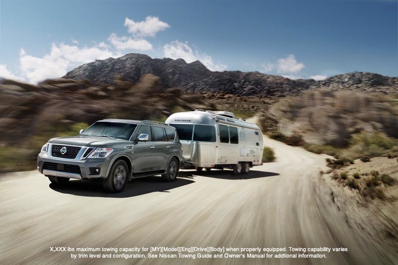 Boat, camper, trailer? Nothing will slow you down in a #NissanArmada. Equipped with best-in-class, up to 8,500-pound max towing capacity, this SUV makes hauling trip essentials a cinch. Test drive one today at New City Nissan.