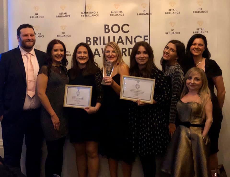 Delighted to scoop two PR Brilliance Awards for our work with <a href="/VisionExpressPR/">Vision Express PR</a> &amp; <a href="/Astriid_No1/">Astriid</a> 🏆🏆🎉👏