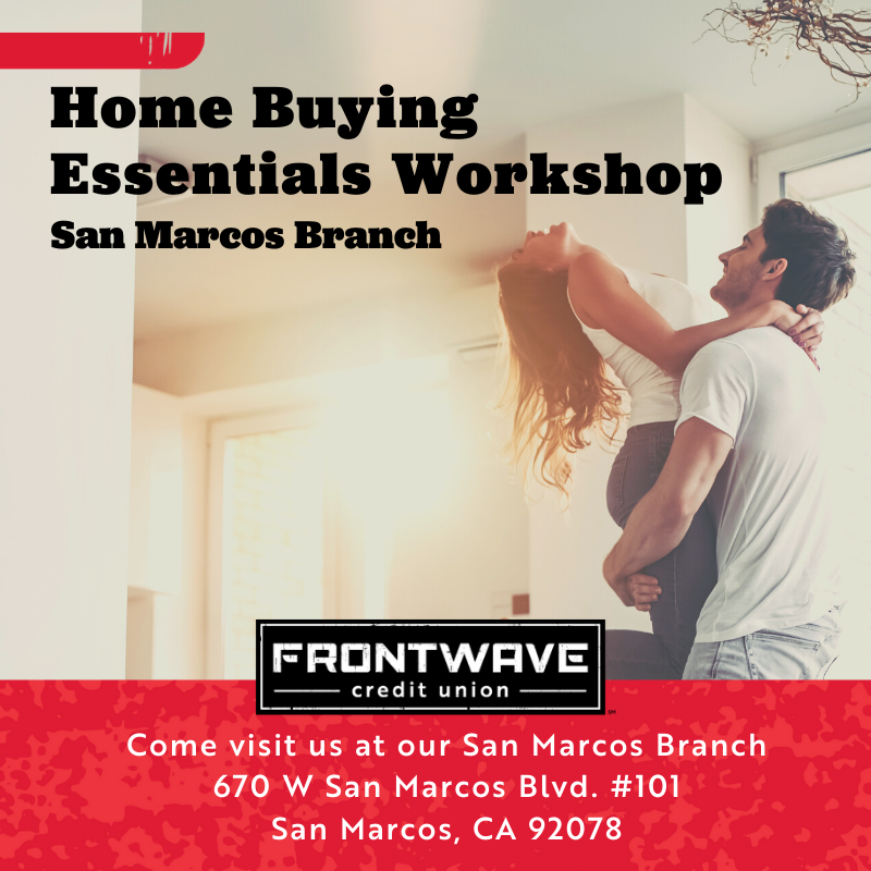FrontwaveCU's tweet image. Friendly Reminder the Home Buying Workshops at San Marcos is tomorrow from 6:30pm to 7:30pm.

RSVP: ow.ly/zobs50xkiQ4

#FrontwaveCU #dreambig #FinancialWorkshops #FinancialFitness #FirstHome #FrontwaveFirst #HomeBuying #Workshops #Mortgages #FirstTimeHomeBuyers .