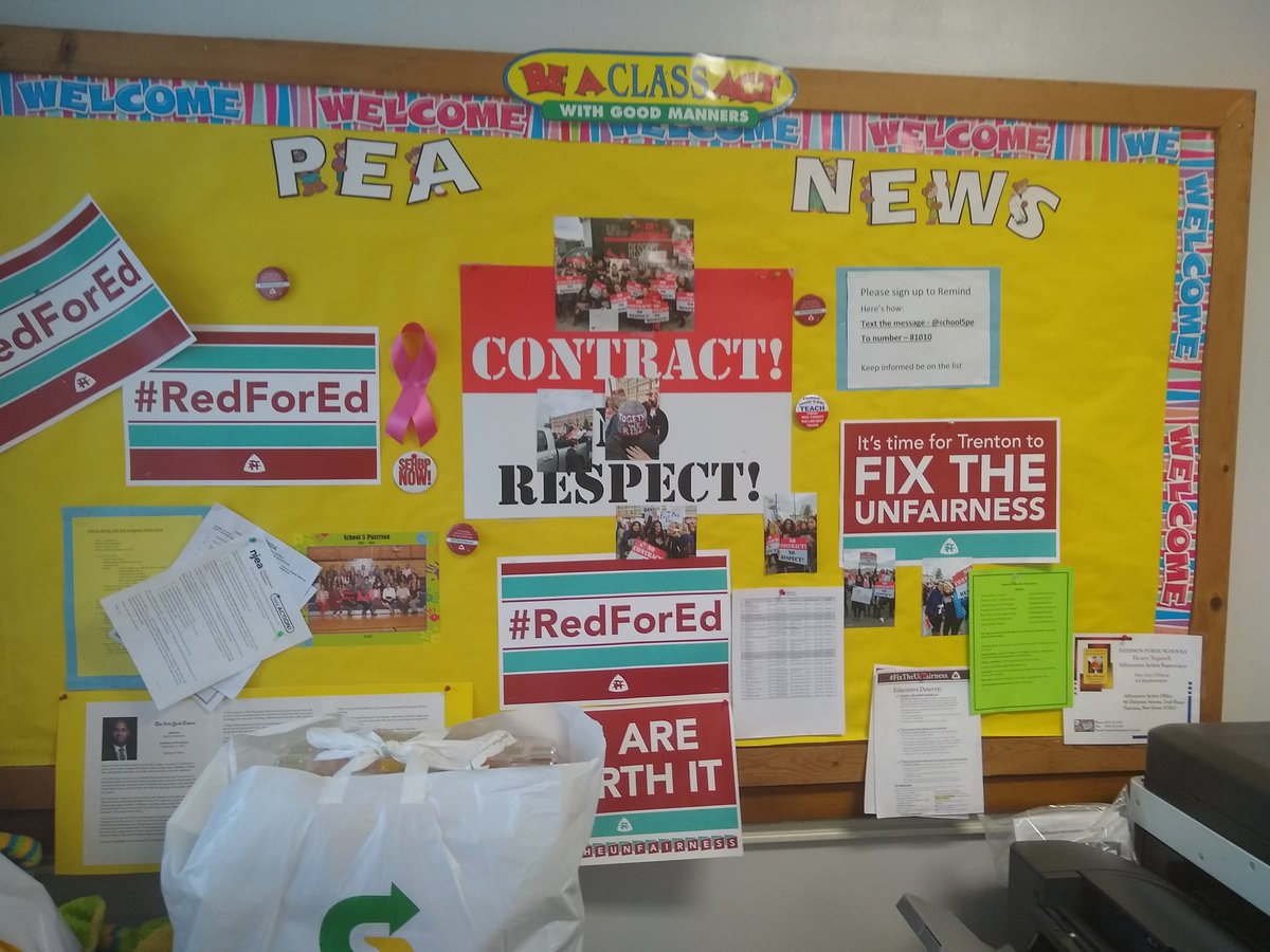 Hey Paterson School #5, way to show your union pride and spirit!