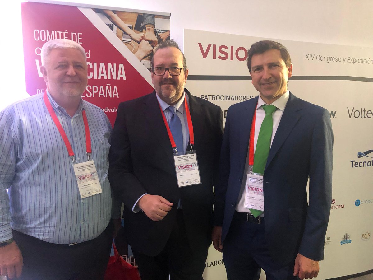 jppenarrubia's tweet photo. @itsmfes Un placer acompañar a compañeros y amigos @JavierPeris
@CayetanoMiguel @ramonferri #MCarmenBauset
https://t.co/FagSy61Aej #Vision19 #eCompetences #ICTProfessionalism #EN16234 #eCF @NormasUNE @COIICV @cciinfor #Normalización https://t.co/SKtfOwEHwA https://t.co/qQz5qNxQ5I