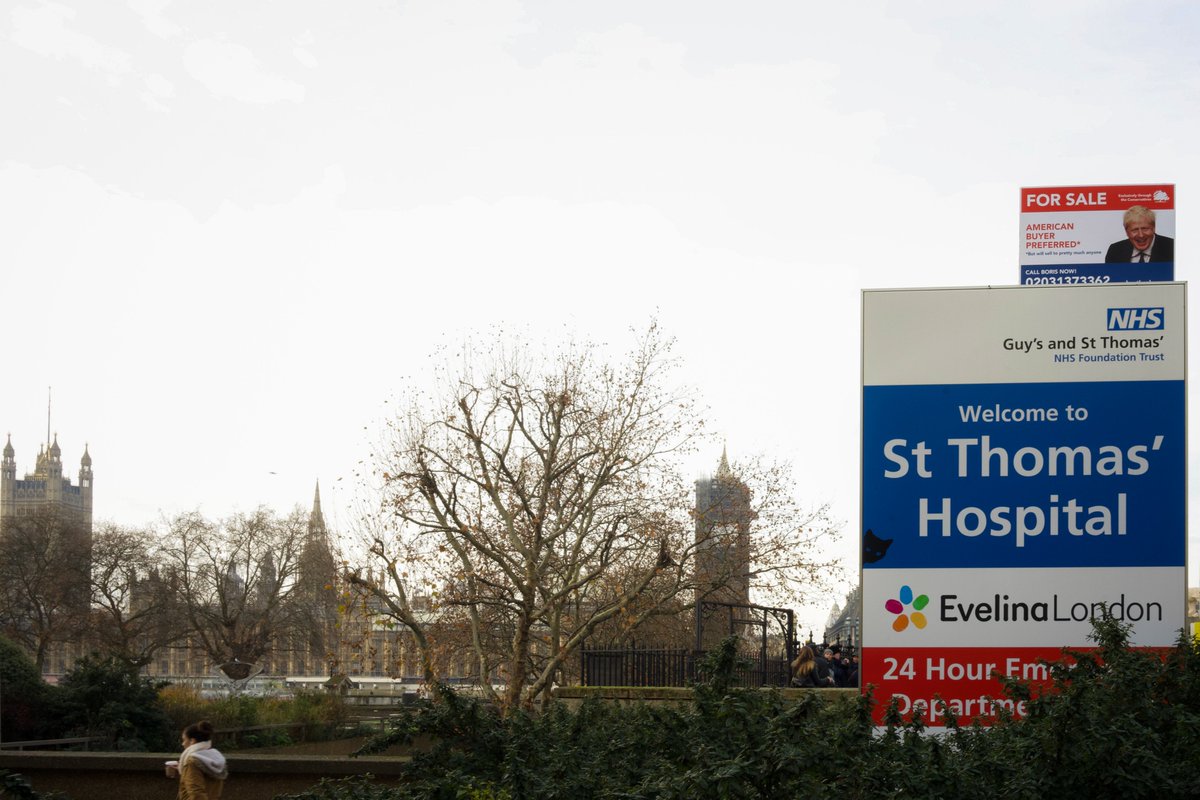 StreetGraphs's tweet photo. The NHS goes up for sale: https://t.co/5dPcwN3Qdm 
#GE2019 https://t.co/homN16HHp9