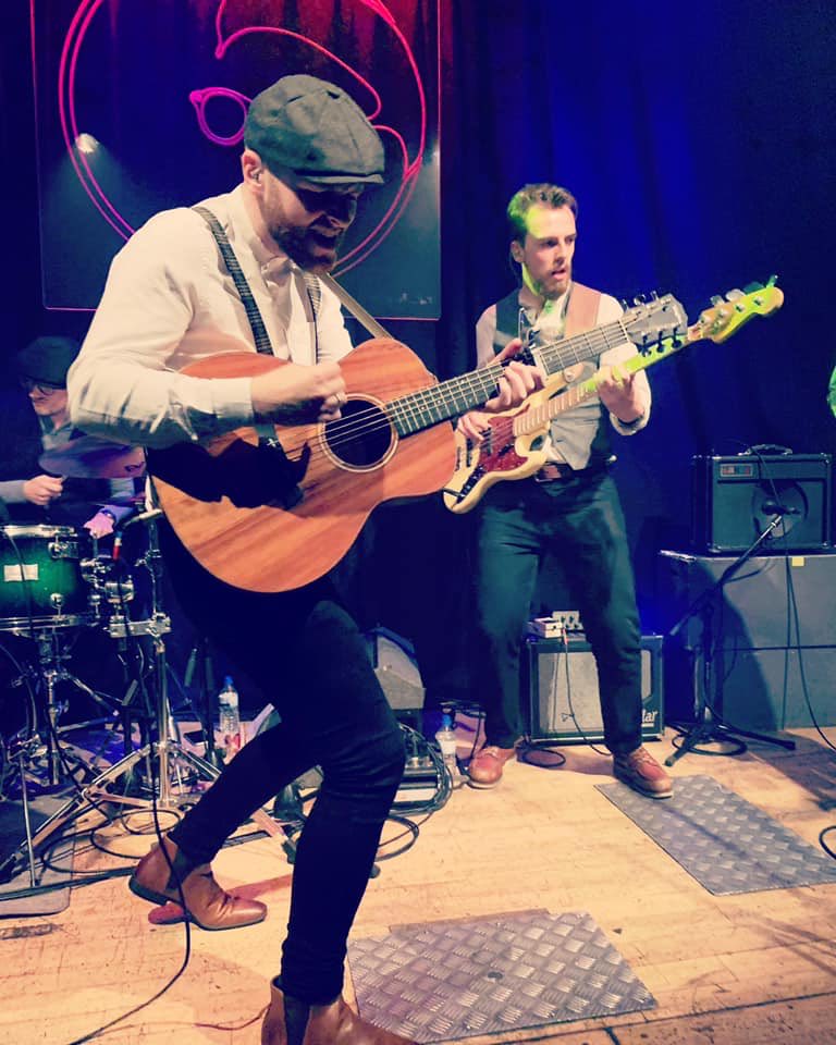 A shot from @JoeKeeganMusic packed out headline show at Band on the Wall on Saturday. The band blew the crowd away with their folk pop fusions!