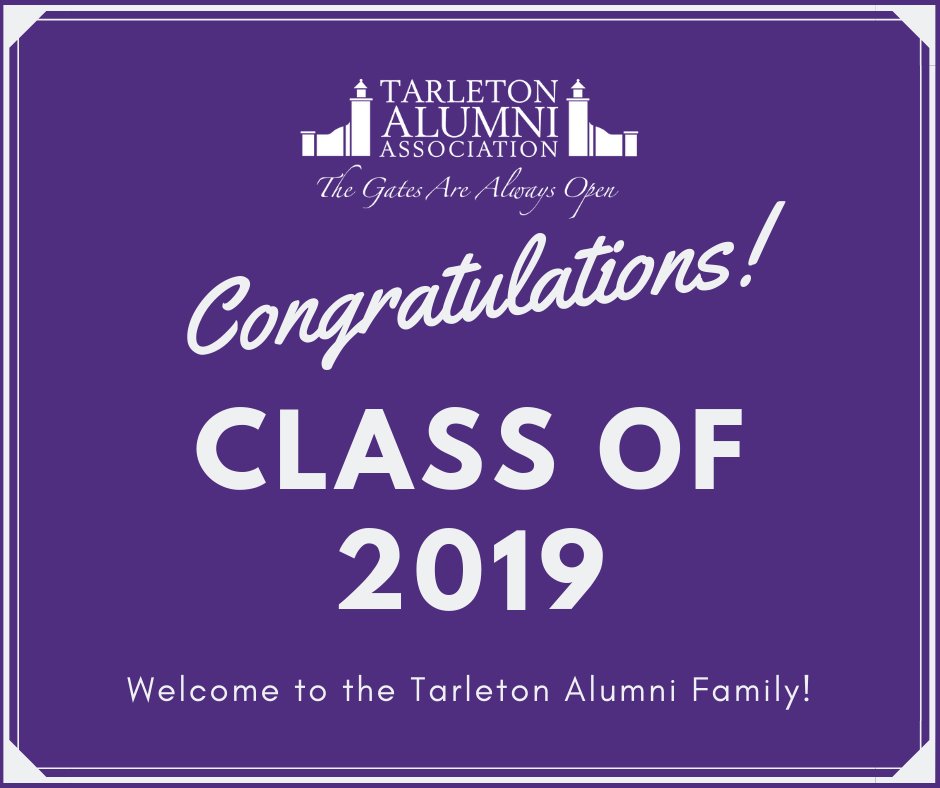 TarletonAlum's tweet photo. Welcome to the Tarleton Alumni Family! Congratulations on your success!
#Alumni #graduate #Tarleton #Tarletonsuccess #TarletonTexan #bleedpurple https://t.co/1bF8fDPAAc