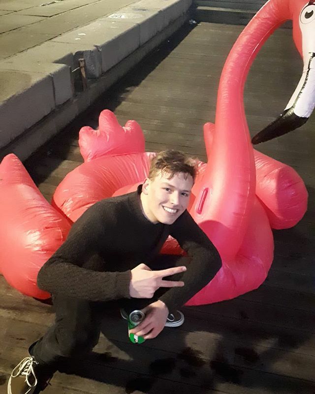 AndreasImmisch's tweet photo. #julpåvesterbro #flamingo #christmas #julebad #winter #extremesports https://t.co/C9BY2dRNPq https://t.co/1f2yOtRSEa