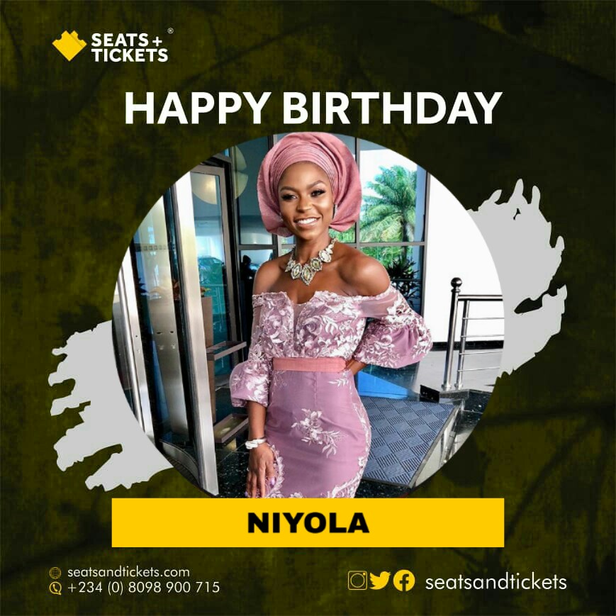 seatsandtickets's tweet photo. Happy birthday to singer, @iAmNiyola. Sending love and best wishes from everyone at Seatsandtickets. 💛
.
.
#happybirthday #niyola #happybirthdaytoyou #seatsandtickets https://t.co/r5ym2HNgwZ