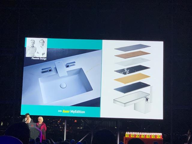 hansgroheusa's tweet photo. We were honored this past weekend at @InteriorDesign Best of Year 2019 event with #AXORMyEdition collection (designed by Phoenix Design) being awarded as an honoree in the Bath Fixture category. Thank you to all that voted! #AXOR #FormFollowsPerfection https://t.co/UMMe1qlhvB https://t.co/kABLTBXHUq