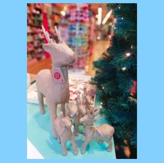 FieldersArt's tweet photo. Stags, deers or does, we all like the magic that emanates from these majestic animals🦌🤩 
You can now have your own and decorate it as you wish! ❤️
#reindeer #deer #stag #doe #hind #craft #art #decopatch  #papiermache #artshop #Wimbledon #crafty #Fielders #artsupplies #Christmas https://t.co/uU9w8QMmbI