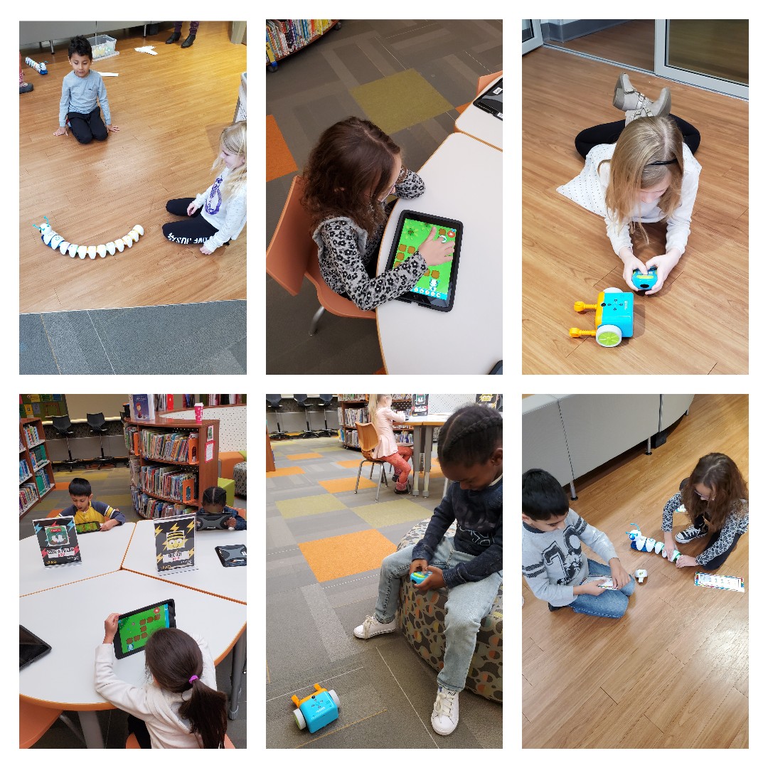 ElsieJohnsonIC's tweet photo. Starting #HourOfCode week off first thing Monday morning with these #Kindergarten #coders! @LRUK @FisherPrice @Apple #beebot #codeapillar #botley #D93Innovates #TechTimeWithMsDiBiase @Mrs_Mazzone2 @CCSD93 @EJPrincipalD93 @ECJSchool https://t.co/W6RVHszx92