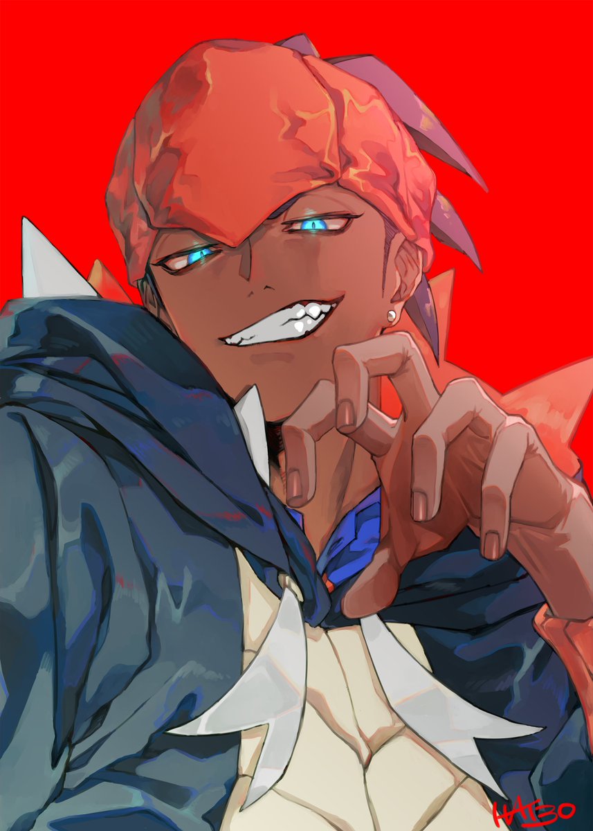 キバナ 「キバナさん!!!!!!!!!!!!!!!!!!!! 」|鳩三郎のイラスト