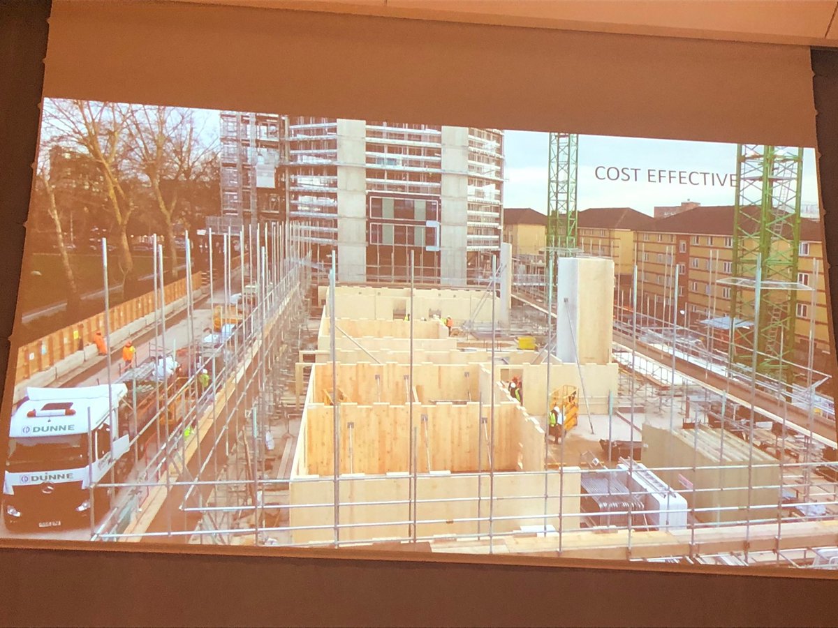 International Wood Construction Conference i Innsbruck i sidste uge bekræftede os i to ting, vi allerede var klar over: 
1. erfaringen med at bygge i træ er enorm. Også i højden. Og 2. Danmark er bagud. 
At bygge i træ er hurtigere, billigere og miljøvenligere.
#dkbyg #CLTdenmark
