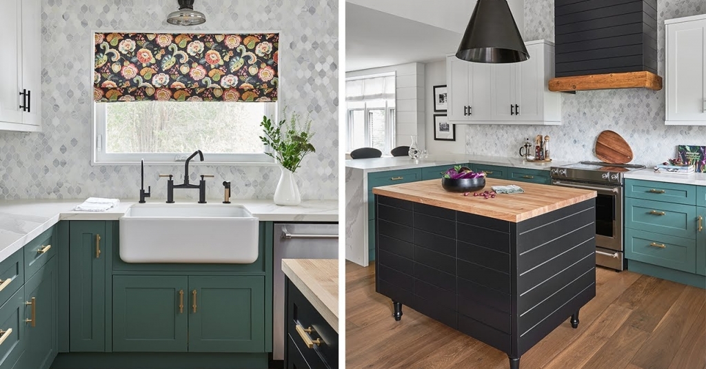 RealtorMcVey's tweet photo. Makeover: Modern Green Country Kitchen
One of our clients just built a GORGEOUS custom kitchen featuring a shade of green on the cabinets.... We are loving the use of color these days! #color #decor #kitchen #cle #cleliving https://t.co/KMjQCLaImb https://t.co/HTyC1j1EMz