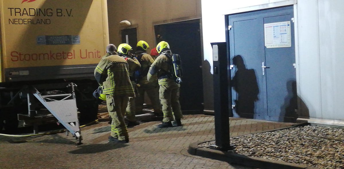 Melding brandweer Daltonstraat Zwijndrecht