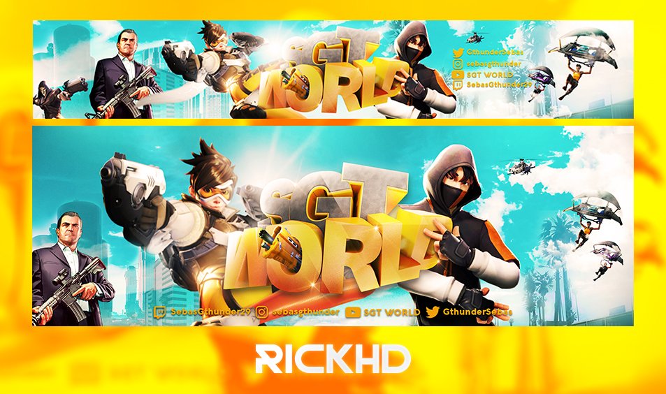 🇺🇸- Header and banner made by <a href="/RickHDOfficial/">.</a> for <a href="/GthunderSebas/">SebasGthunder</a> 
 All support is appreciated 🔁❤️

🇻🇪- Header y banner hecho por <a href="/RickHDOfficial/">.</a> para <a href="/GthunderSebas/">SebasGthunder</a> 
 Todo el apoyo es apreciado 🔁❤️