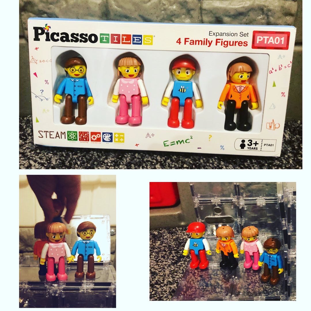 downtherabbith_'s tweet photo. @PicassoTiles  4 Family Figures for fun learning through Play. Benefits: Social skills, creativity, language, and empathy.  #picassotiles #learning #toys #primary https://t.co/9mWoQk8IGv