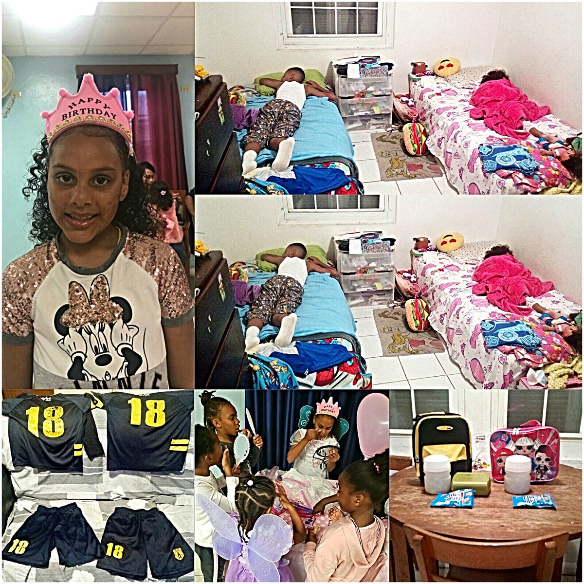 GMoney_29's tweet photo. @AshaPoo_7 & @LenniBizzle_17 had a good weekend.. They're all ready for a new week of school.
π§ #AshaEmoi
π¦ #LennoxSincere
π #BirthdayParty
πΈπΎ #PrincessParty
π #GettingDolledUp
ππ #BagsReady
π #GymClothes
π« #VictorScott
π¨π« #P4Johnson
π¨π« #P6Dill https://t.co/zjipestcyw