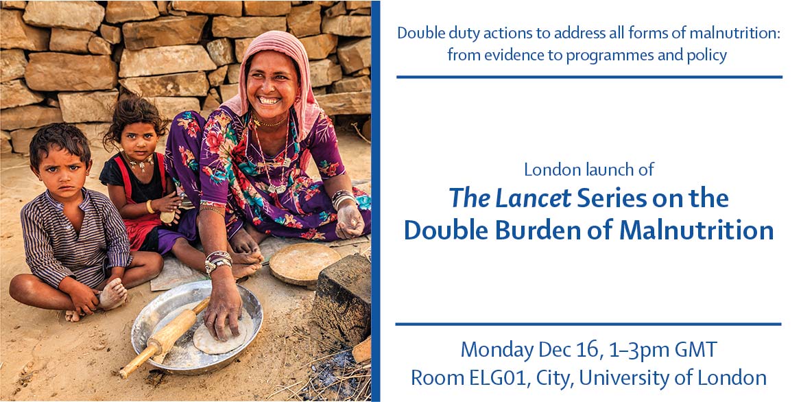 The Lancet (@thelancet) on Twitter photo 1 week! London launch of upcoming <a href="/TheLancet/">The Lancet</a> Series on the Double Burden of #Malnutrition co-organised by <a href="/WHO/">World Health Organization (WHO)</a> & hosted <a href="/CityUniLondon/">Anna</a>. Hear what findings mean for global health, #nutrition & sustainable development
Attendđź“…hubs.ly/H0m8pCn0
Watch📽️hubs.ly/H0m8vjQ0 1 week! London launch of upcoming <a href="/TheLancet/">The Lancet</a> Series on the Double Burden of #Malnutrition co-organised by <a href="/WHO/">World Health Organization (WHO)</a> & hosted <a href="/CityUniLondon/">Anna</a>. Hear what findings mean for global health, #nutrition & sustainable development
Attendđź“…hubs.ly/H0m8pCn0
Watch📽️hubs.ly/H0m8vjQ0