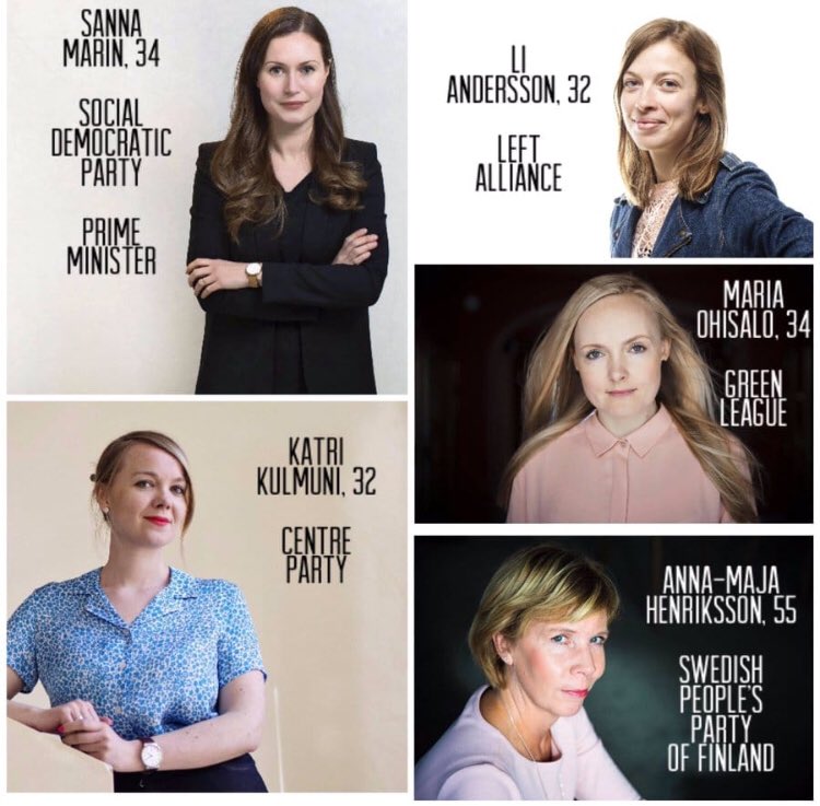 RajeevthePawar's tweet photo. Well done #Finland. #SannaMarin #youngestPM #empoweringwomen https://t.co/bW43z7Q9ke