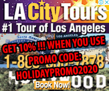 GET 10% WHEN YOU USE PROMO CODE: HOLIDAYPROMO2020
Book a tour today, call: 1-888-800-7878
lacitytours.com
#ilovela #hollywood #LA #losangeles #tours #citytours #lacitytours #walkoffame #hollywoodstars #hollywoodsign #santamonicabeach #venicebeach #landmark #celebrity