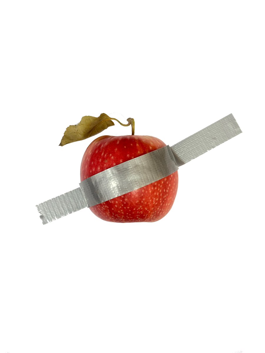 Si vous souhaitez faire une "performance artistique " en tant qu'artiste affamé à la manière de David Datuna les Vergers Ecoresponsables français 🍎🇫🇷 vous encourage à croquer la pomme 😉 et c'est accessible à tous les budgets ! #vergersecoresponsables #cattelan #appleart